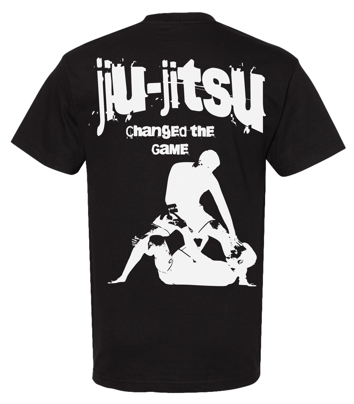 Jiu-Jitsu Cult "Changed the Game" Black Shirt White Graphic