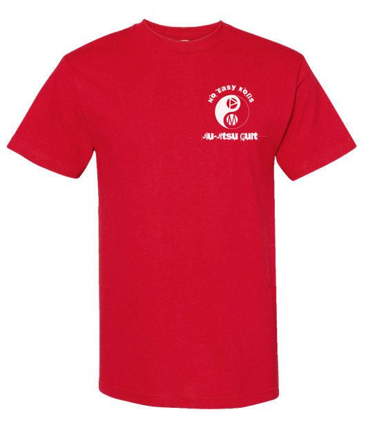 Jiu-Jitsu Cult "Changed The Game" Red Shirt White Graphic